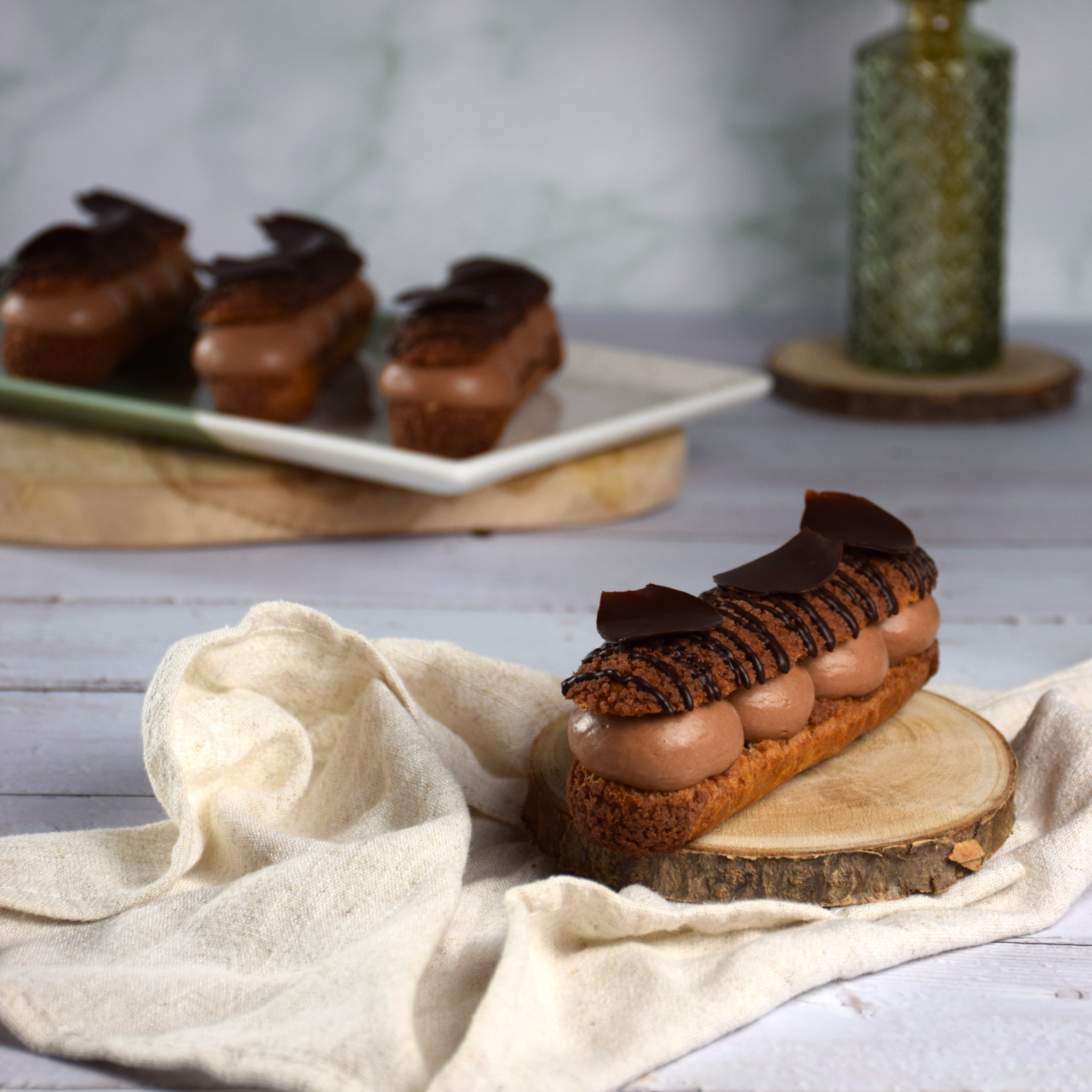 Éclair au chocolat